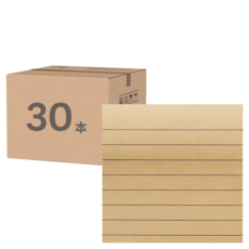 簡約便利貼 35g, 牛皮橫線款, 80張, 30本