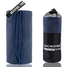 UNI Sports 濕式運動毛巾 40 x 80 cm, 1個, 海軍藍