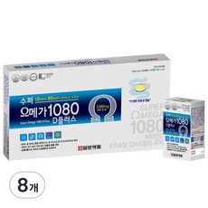 일양약품 수퍼오메가1080 D플러스, 30정, 2박스
