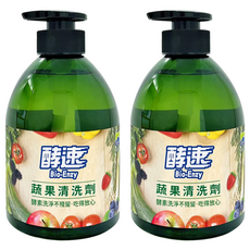 do it 多益得 酵速蔬果清洗劑, 500ml, 2瓶