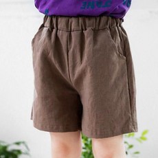 KIDS RECIPE 孩童亞麻三件褲