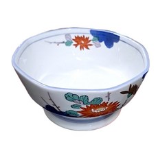 佐和陶瓷 八角缽 日本產 陶瓷材質, 赤金菊, 1個