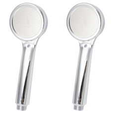 Jb JEIL BATH 增壓細孔蓮蓬頭, 鉻色, 2個