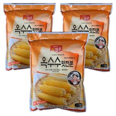 藍銀玉米味澱粉, 1kg, 3個