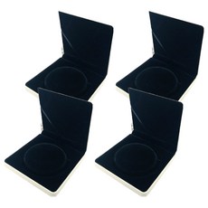 Bami Shop Honey 超大號珠子項鍊禮品盒, 象牙白, 4個