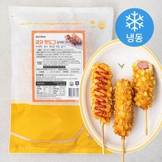 메모마켓 감자핫도그 (냉동), 120g, 5개입, 1개