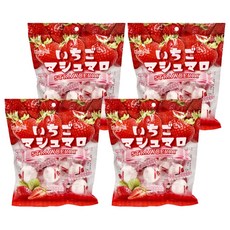 Chiao-E 巧益 草莓夾心棉花糖, 75g, 4袋