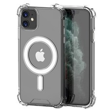 GoodValue MagSafe透明軟硬氣囊防撞手機殼