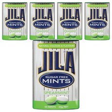 JILA SPEARMINT薄荷錠 無糖, 34g, 5盒