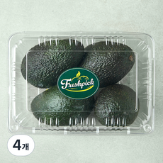 프레시픽 아보카도, 4개, 1kg