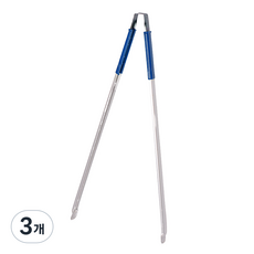 크린메이트 초경량 알루미늄 손잡이집게 50cm, 랜덤발송, 3개