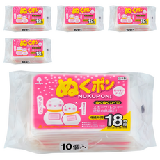 코쿠보 포켓형 18시간 핫팩 10p, 5개