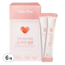 데일리원 오 마이 철분 30p, 6개, 60g