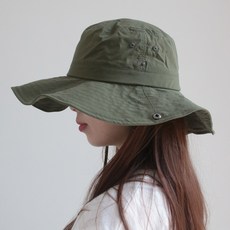 바비수 나온 사파리 바스락 스트랩 벙거지