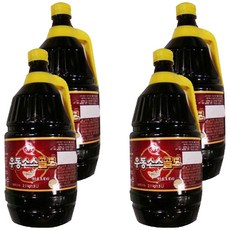 오뚜기 우동소스 골드, 2.1kg, 4개