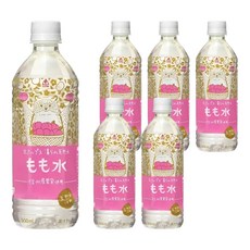 Gold-Pak 桃子風味水, 500ml, 6個