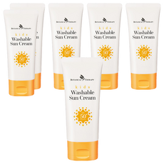 보타니컬테라피 키즈 워셔블 썬크림 SPF50+ PA++++, 60ml, 6개