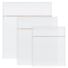 하비티 사각 촘촘 메쉬 세탁망 S + M + L 세트, 1세트