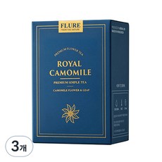 Flure皇家洋甘菊三角茶包, 1.5g, 5入, 3個