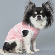 DOG-i 狗狗雲朵T恤, 粉紅色