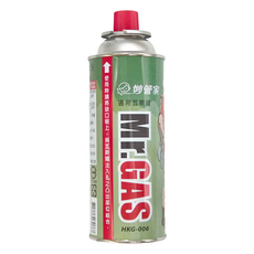 HouseKeeper 妙管家 MR.GAS 通用瓦斯罐 HKG-006 綠色, 220g, 1個