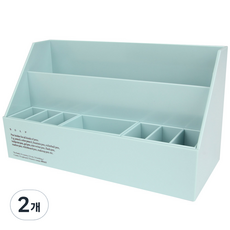 黛瑞茲 雙層經典多功能收納架, 藍色, 2個