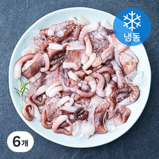 씨픽 손질 절단낙지 (냉동), 500g(중), 6개