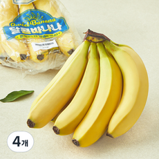 신세계푸드 에콰도르산 달콤바나나, 1kg 내외, 4개