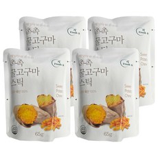 濕潤蜂蜜地瓜棒, 65g, 4個