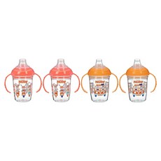 Nuby Tritan TT 日夜噴嘴杯 240ml x 2 種, 2組, 早晚