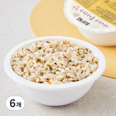 엘빈즈 한우 모듬버섯 볶음밥, 160g, 6개