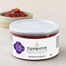 진심젓갈 비빔낙지젓, 400g, 1개