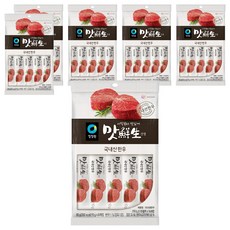 청정원 맛선생 한우 (스틱), 80g, 6개