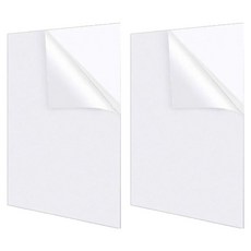 OON 투명 연질 아크릴판, 2개