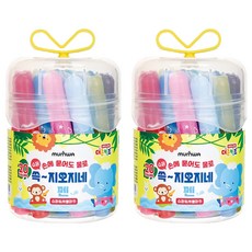 munhwA 더존키즈 易擦拭超級水洗麥克筆 20色組, 2套, 20色