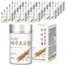 국내산 맥주효모환, 20개, 100g