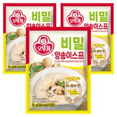 OTTOGI 不倒翁 祕方洋菇濃湯, 3個, 80g