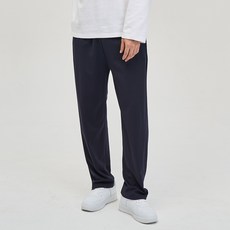 BROWN STUDIO 男士素色直筒彈力運動褲