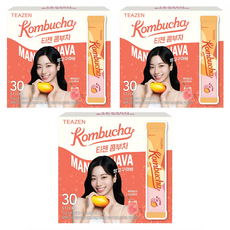 티젠 콤부차 망고구아바, 5g, 30개입, 3개