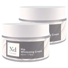 菸鹼醯胺臀部亮白霜, 2罐, 50ml