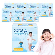 Penelope Miracle全天候乾爽褲型尿布, 第6階段, 176片