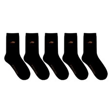 parkgoon 男士動物圖案中筒襪5雙組