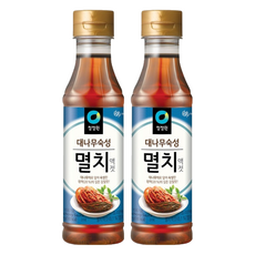 청정원 대나무숙성 멸치액젓, 500g, 2개
