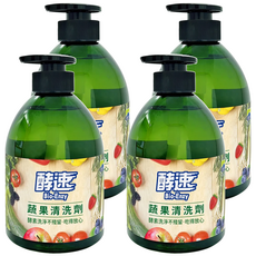 do it 多益得 酵速蔬果清洗劑 500ml, 4瓶