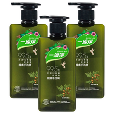 一滴淨 親膚好閨密天然手洗精, 500ml, 3瓶