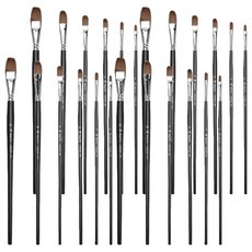 MAME 壓克力畫筆 6入 B組, 4套, 2號, 4號, 6號, 8號, 10號, 12號