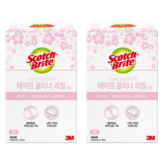 스카치브라이트 프리미엄 테이프 클리너 리필, 2세트