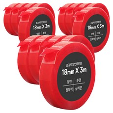 DADA 超強力雙面膠帶18mm x 3m, 15個