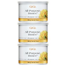 GiGi All Purpose蜂蜜美體蠟, 396g, 3個