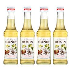 MONIN 莫寧 香草風味糖漿, 250ml, 4瓶